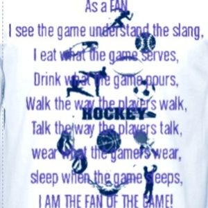 TiymeLineSportz  t-shirt for the fan.